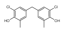 4,4'-methylenebis(6-chloro-o-cresol) structure