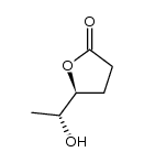 (R*,S*)-()-dihydro-5-(1-hydroxyethyl)-3H-furan-2-one结构式