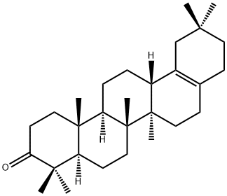 28-Norolean-17-en-3-one structure