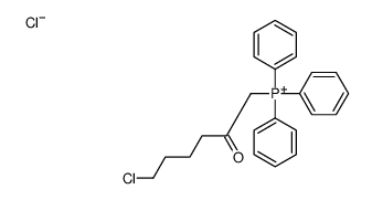 (6-chloro-2-oxohexyl)-triphenylphosphanium,chloride Structure