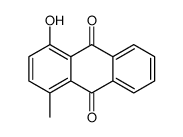 1-hydroxy-4-methylanthracene-9,10-dione结构式