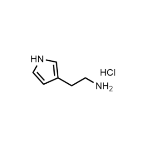 2-(1H-Pyrrol-3-yl)ethan-1-amine hydrochloride Structure