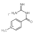 Pyridinium,4-[[(aminoiminomethyl)amino]carbonyl]-1-methyl-, iodide (1:1) picture