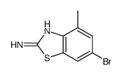 6-bromo-4-methyl-1,3-benzothiazol-2-amine(SALTDATA: FREE) Structure