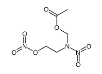 1-acetoxy-2-nitro-2-aza-4-nitroxybutabe Structure