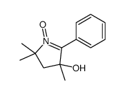 2,2,4-trimethyl-1-oxido-5-phenyl-3H-pyrrol-1-ium-4-ol Structure