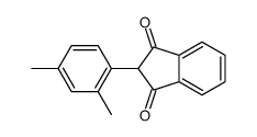 1H-Indene-1,3(2H)-dione, 2-(2,4-dimethylphenyl)- structure