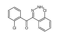 2,2'-dichloro-benzil-monohydrazone结构式