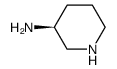 (S)-3-Aminopiperidine Structure