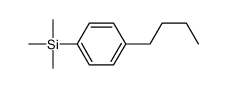 (4-butylphenyl)-trimethylsilane结构式