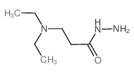 3-二乙基氨基丙肼结构式