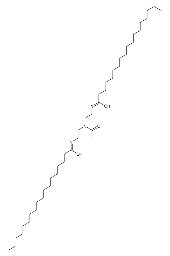 N,N'-[(acetylimino)diethane-1,2-diyl]distearamide结构式