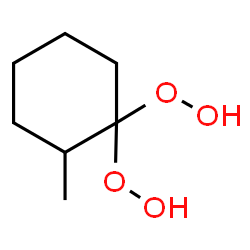 methylcyclohexylidene hydroperoxide Structure