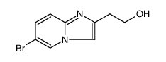 Imidazo[1,2-a]pyridine-2-ethanol, 6-bromo结构式