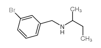 N-[(3-bromophenyl)methyl]butan-2-amine结构式