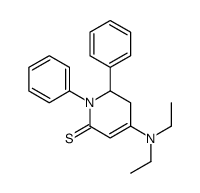 4-(diethylamino)-1,2-diphenyl-2,3-dihydropyridine-6-thione Structure