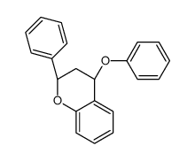 (2R,4R)-4-phenoxy-2-phenyl-3,4-dihydro-2H-chromene结构式