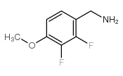 (2,3-difluoro-4-methoxyphenyl)methanamine structure