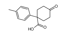 4-OXO-1-P-TOLYL-CYCLOHEXANECARBOXYLIC ACID Structure