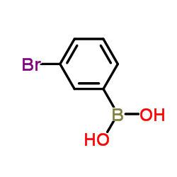 (3-Bromophenyl)boronic acid Structure