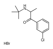 Bupropion hydrobromide Structure