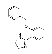 2-(2'-benzyloxyphenyl)-4,5-dihydroimidazole Structure