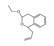 (1R)-3-ethoxy-1-prop-2-enyl-3,4-dihydro-1H-isochromene结构式