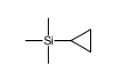 cyclopropyl(trimethyl)silane Structure