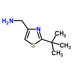 1-(2-tert-Butyl-1,3-thiazol-4-yl)methanamine Structure