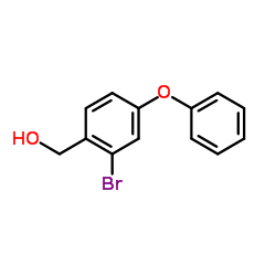 (2-Bromo-4-phenoxyphenyl)methanol Structure