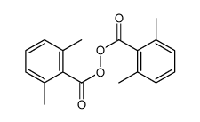 (2,6-dimethylbenzoyl) 2,6-dimethylbenzenecarboperoxoate Structure