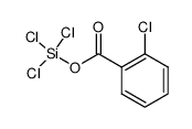 2-chloro-benzoic acid trichlorosilanyl ester Structure