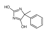 (5R)-5-methyl-5-phenylimidazolidine-2,4-dione结构式