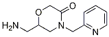 6-Aminomethyl-4-pyridin-2-ylmethyl-morpholin-3-one picture