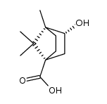 (+/-)-3exo-hydroxy-4,7,7-trimethyl-norbornane-1-carboxylic acid Structure