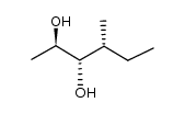 (2R,3S,4R)-4-methylhexane-2,3-diol结构式