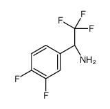 (1S)-1-(3,4-DIFLUOROPHENYL)-2,2,2-TRIFLUOROETHYLAMINE Structure