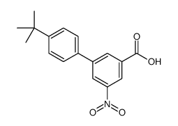 3-(4-tert-butylphenyl)-5-nitrobenzoic acid结构式