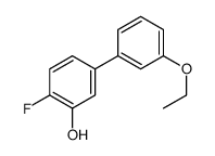 5-(3-ethoxyphenyl)-2-fluorophenol Structure