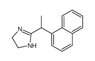 2-(1-naphthalen-1-ylethyl)-4,5-dihydro-1H-imidazole Structure