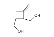 (2R,3R)-2,3-bis(hydroxyMethyl)cyclobutanone结构式