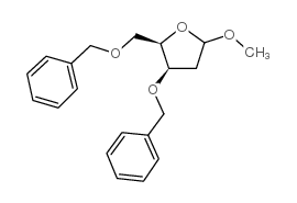 METHYL-3,5-DI-O-BENZYL-D-THREO-PENTAFURANOSIDE Structure