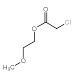 2-甲氧基乙基氯乙酸酯结构式