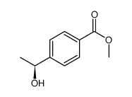 (s)-4-(1-hydroxyethyl) benzoic acid methyl ester structure