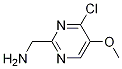 (4-Chloro-5-Methoxy-pyriMidin-2-yl)-Methyl-aMine结构式