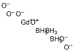 triboron gadolinium(3+) hexaoxide structure