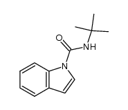 N-(tert-Butylcarbamoyl)indole结构式