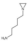 1-Aziridinepentanamine(9CI)结构式