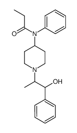 N-[1-(2-hydroxy-1-methyl-2-phenyl-ethyl)-piperidin-4-yl]-N-phenyl-propionamide Structure