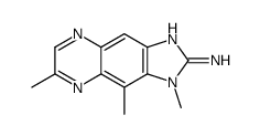 3,4,6-trimethylimidazo[4,5-g]quinoxalin-2-amine Structure